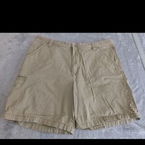 Quick Silver Edition Shorts Men's 38 Beige Cotton Pockets Casual